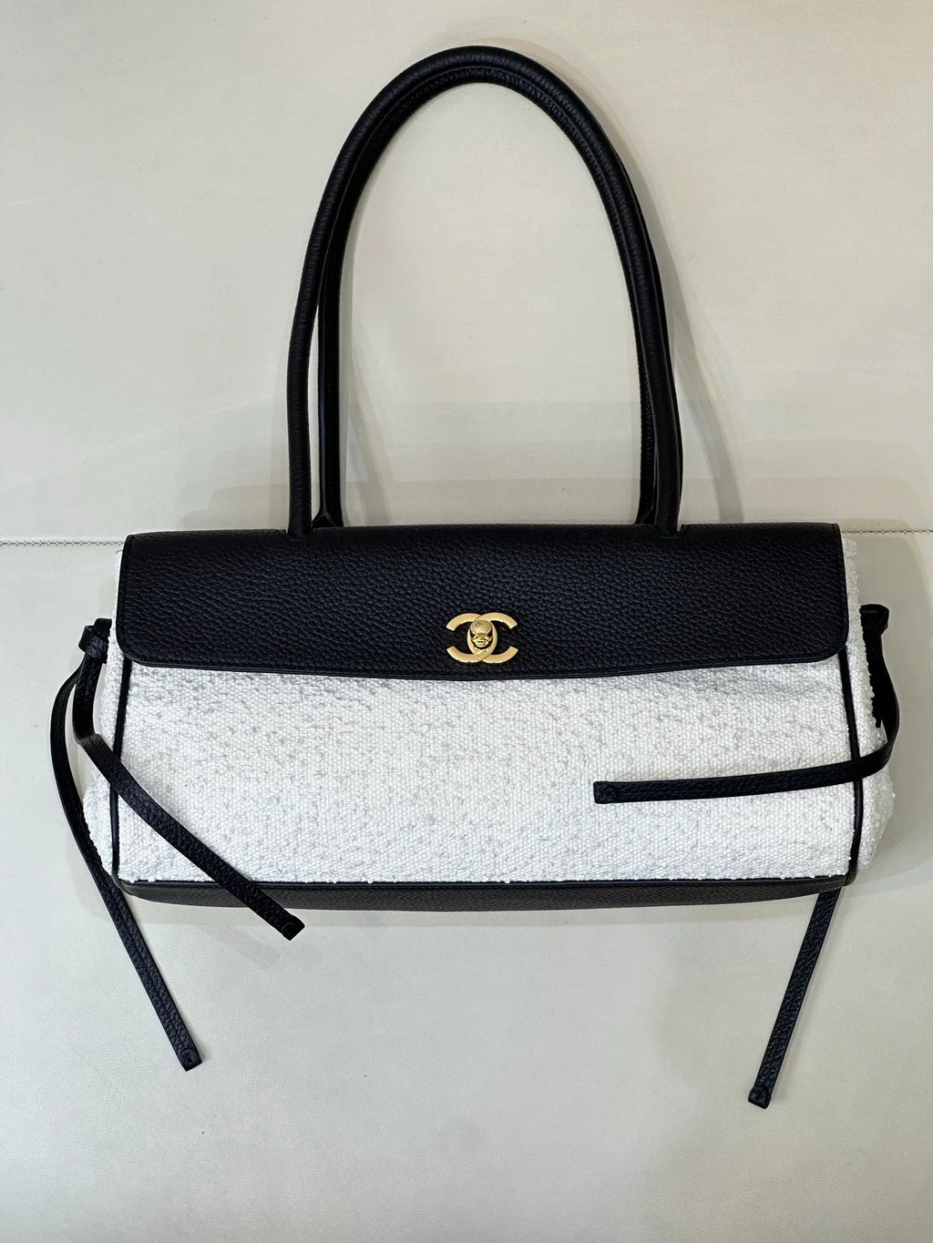 CHANEL 26S Quilted Baguette Bag