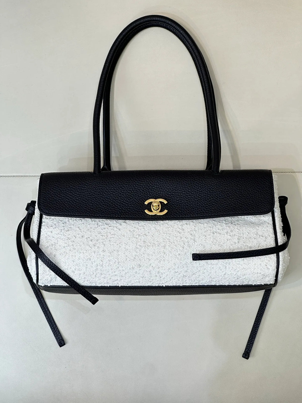 CHANEL 26S Quilted Baguette Bag