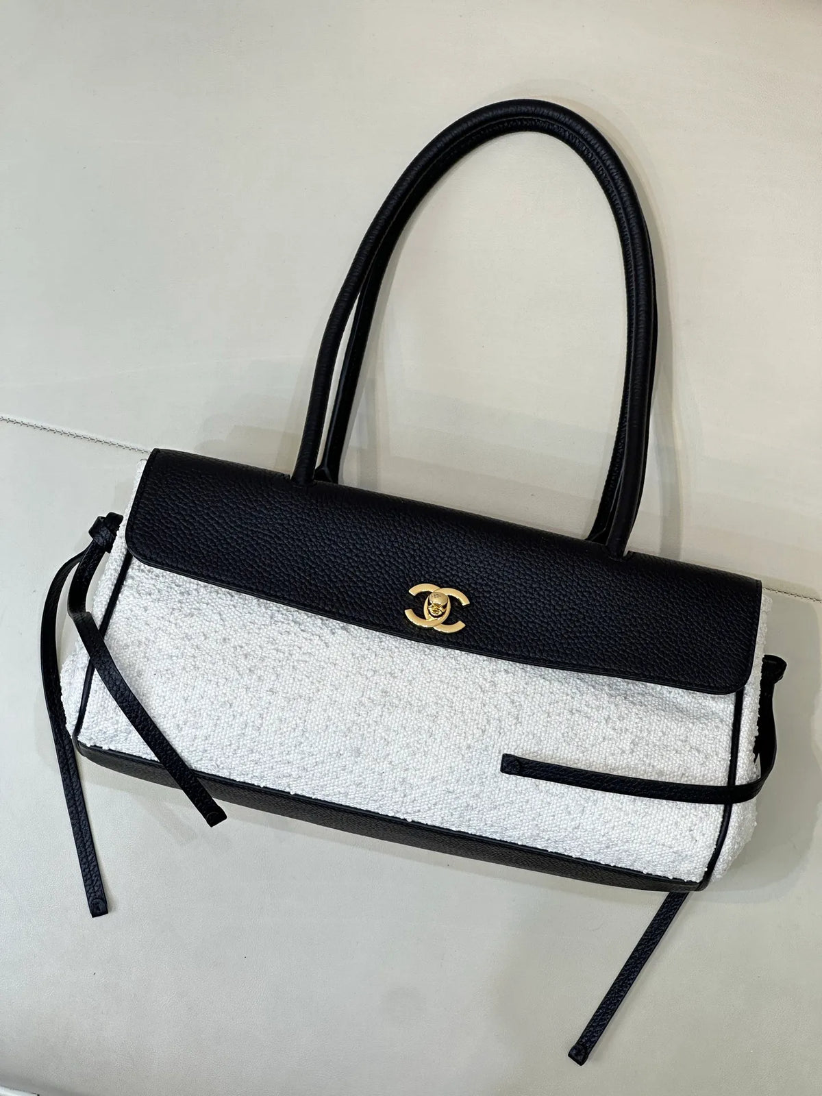 CHANEL 26S Quilted Baguette Bag