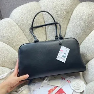 Chanel 26SS Bowling Bag Black and Gold 6211