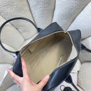 Chanel 26SS Bowling Bag Black and Gold 6211