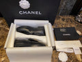 Chanel Black Backpack Buckle Loafers 543530