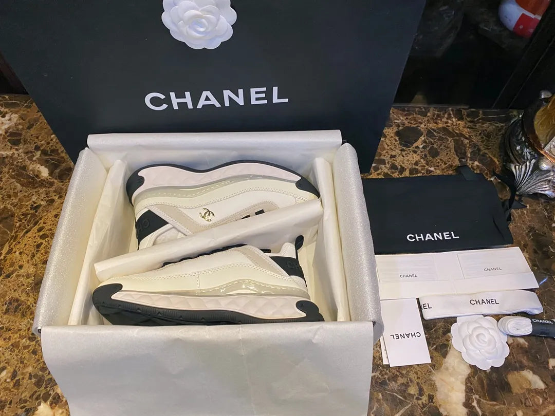 Chanel Black Classic Dad Sneakers 543391