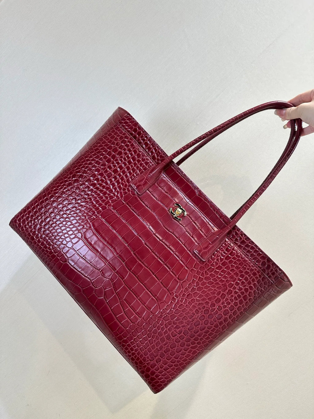 CHANEL Cerf Tote Bag