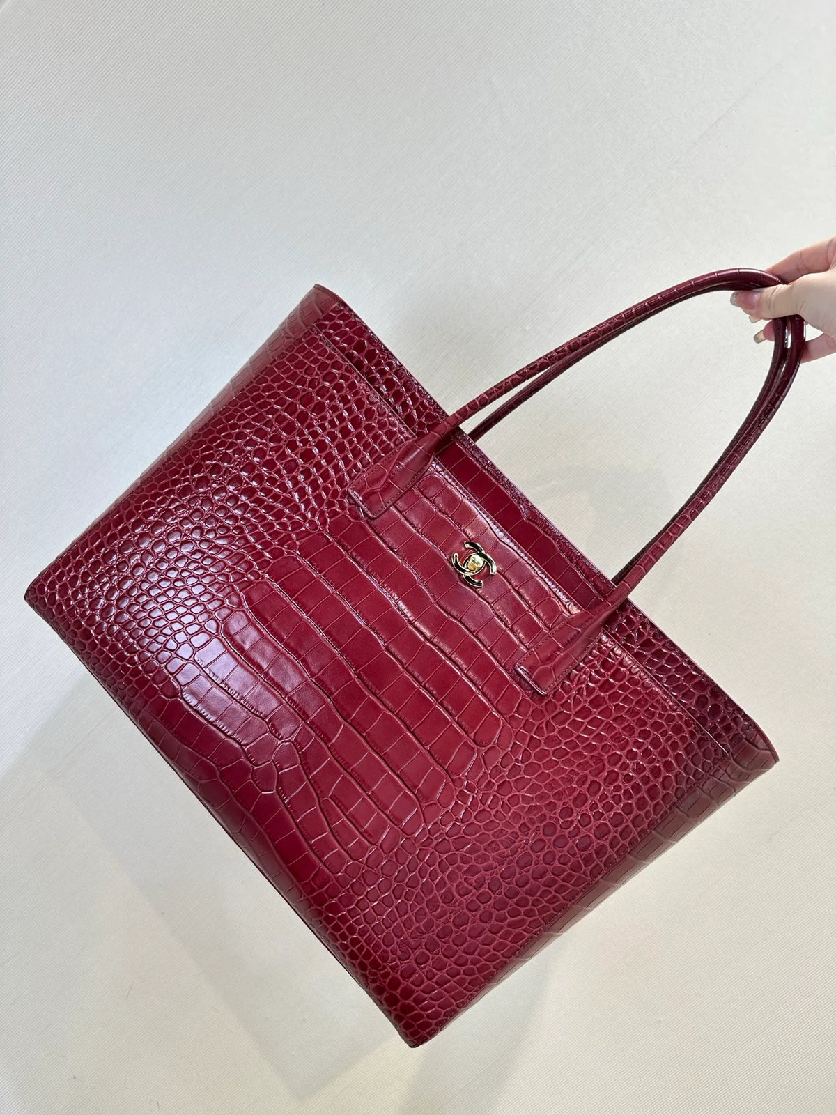 CHANEL Cerf Tote Bag
