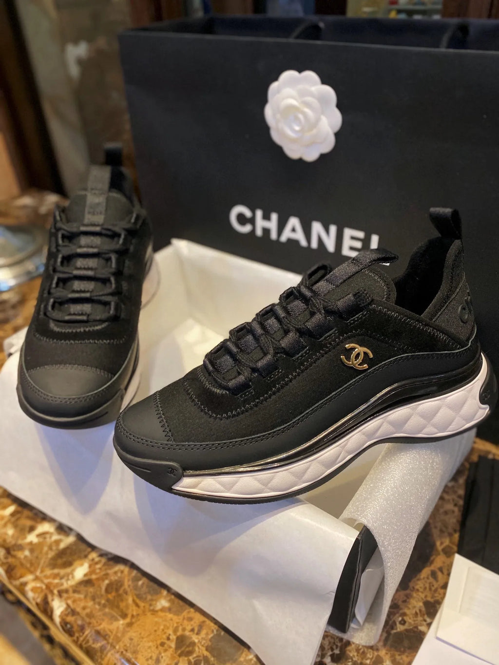 Chanel Chunky Dad Sneakers 543392