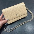 Ch@nel Classic Diamond-Quilted Caviar Leather Crossbody Bag 139911