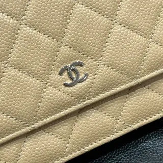 Ch@nel Classic Diamond-Quilted Caviar Leather Crossbody Bag 139911