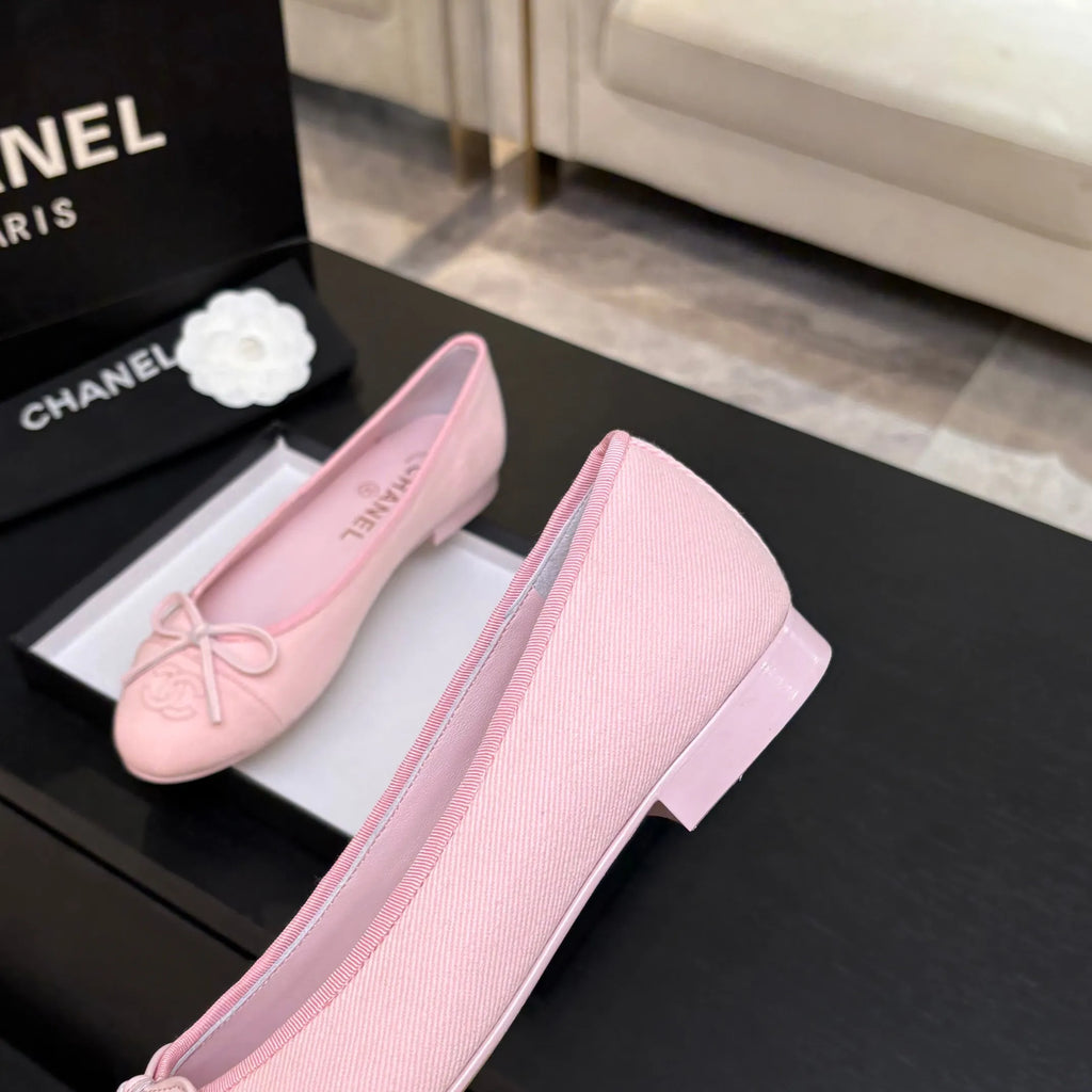 Chanel Classic Slingback Ballet Flats Lambskin Leather