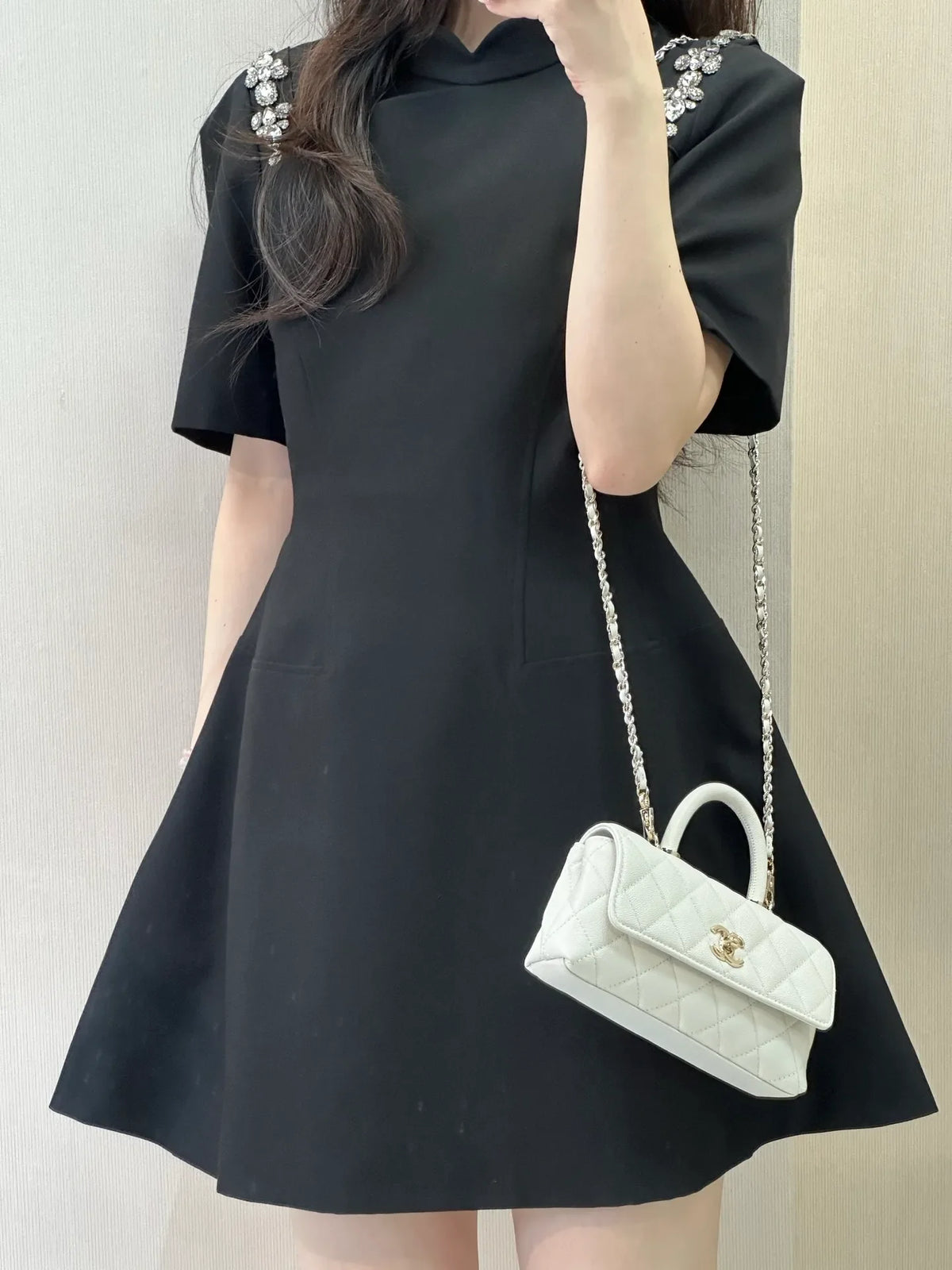 CHANEL Coco Handle Baguette Bag