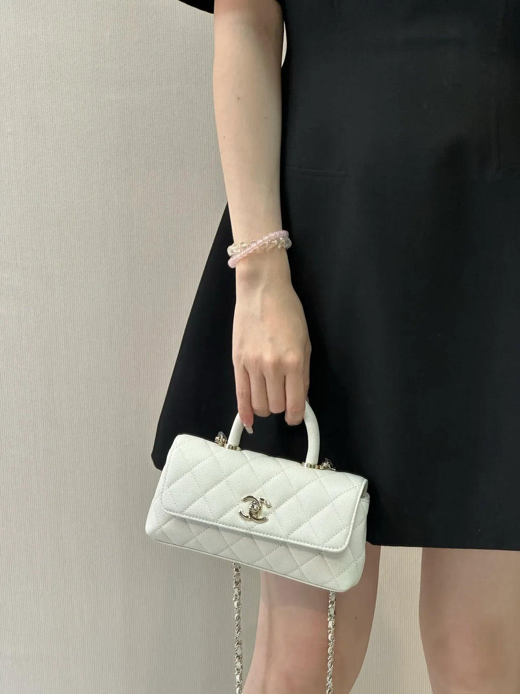 CHANEL Coco Handle Baguette Bag