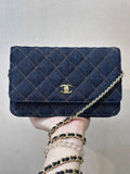 CHANEL Denim WOC