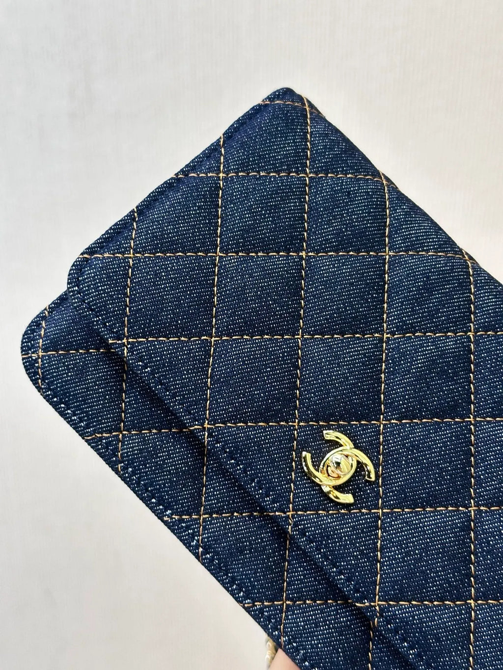 CHANEL Denim WOC