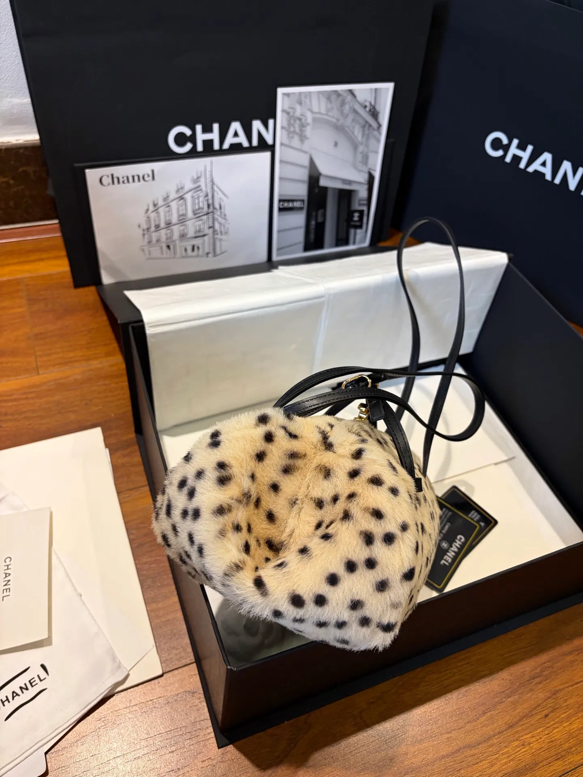 Leopard Print Shoulder Bag 805473