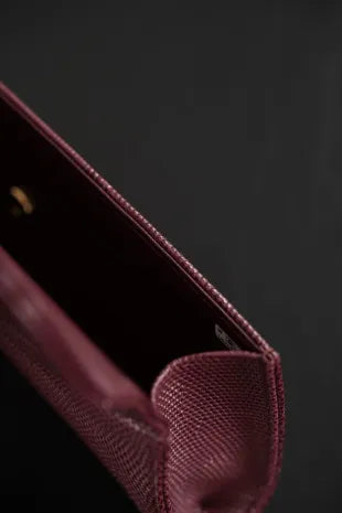 CHANEL Lizard Pattern Horizontal Chain Bag