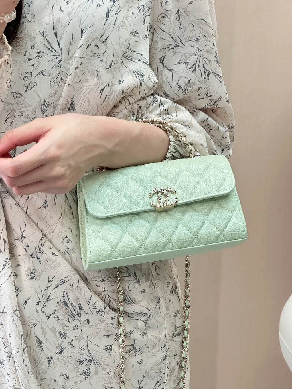 CHANEL Mini Kelly Handle Bag