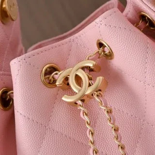 Chanel Multi-Pocket Hobo Bag Waxed Leather Mini AS5631