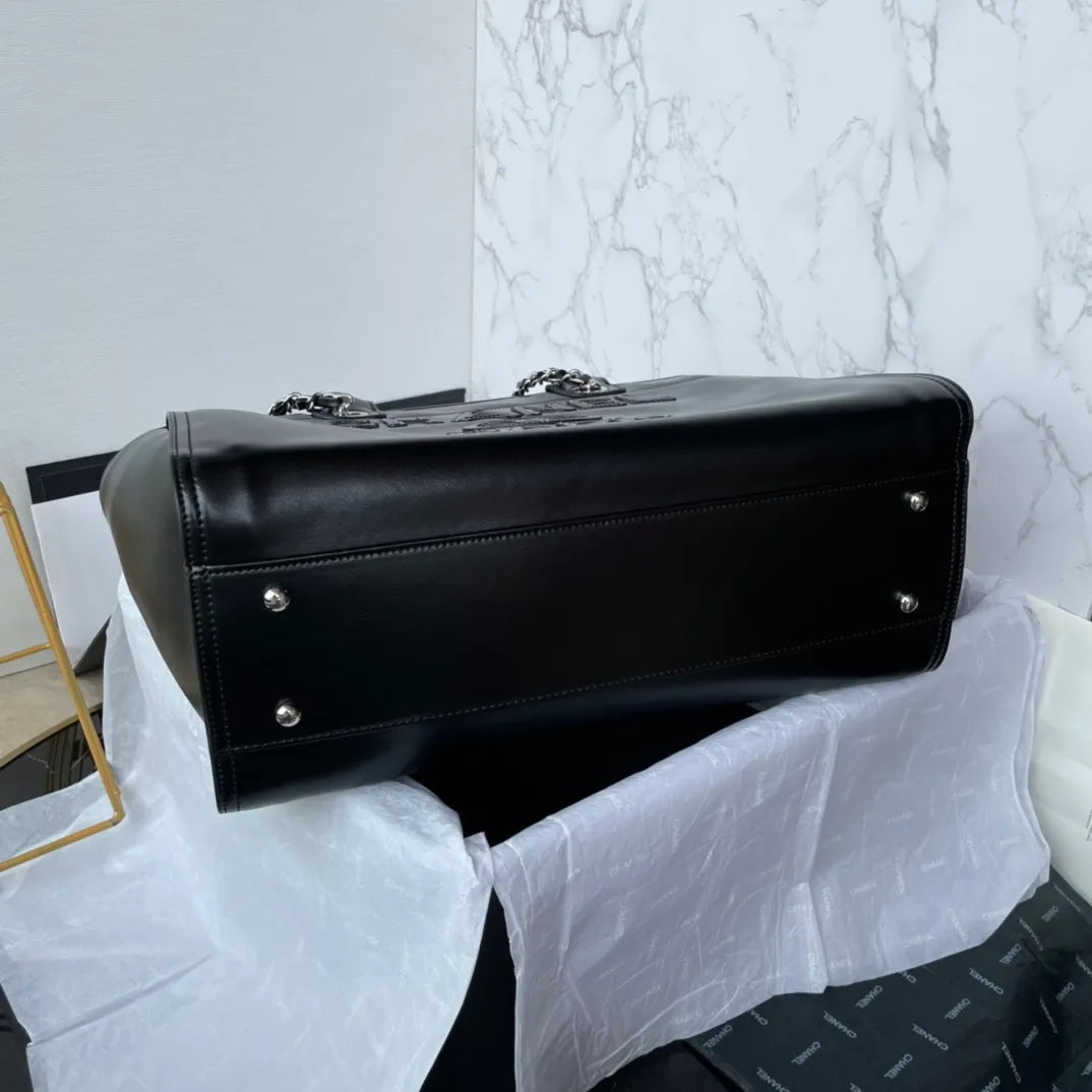 Chanel Shopping Tote Bag Calfskin Leather AS3257