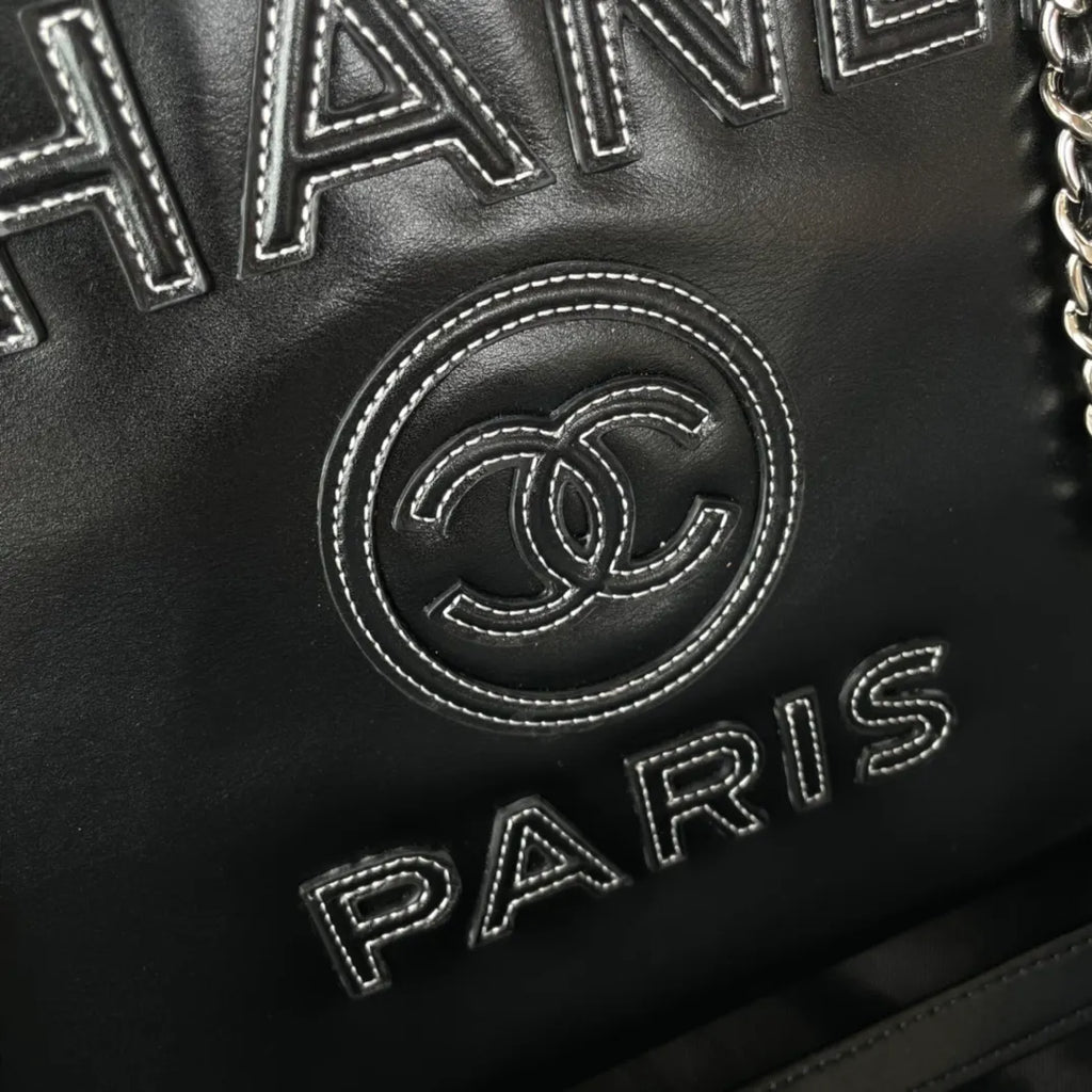 Chanel Shopping Tote Bag Calfskin Leather AS3257