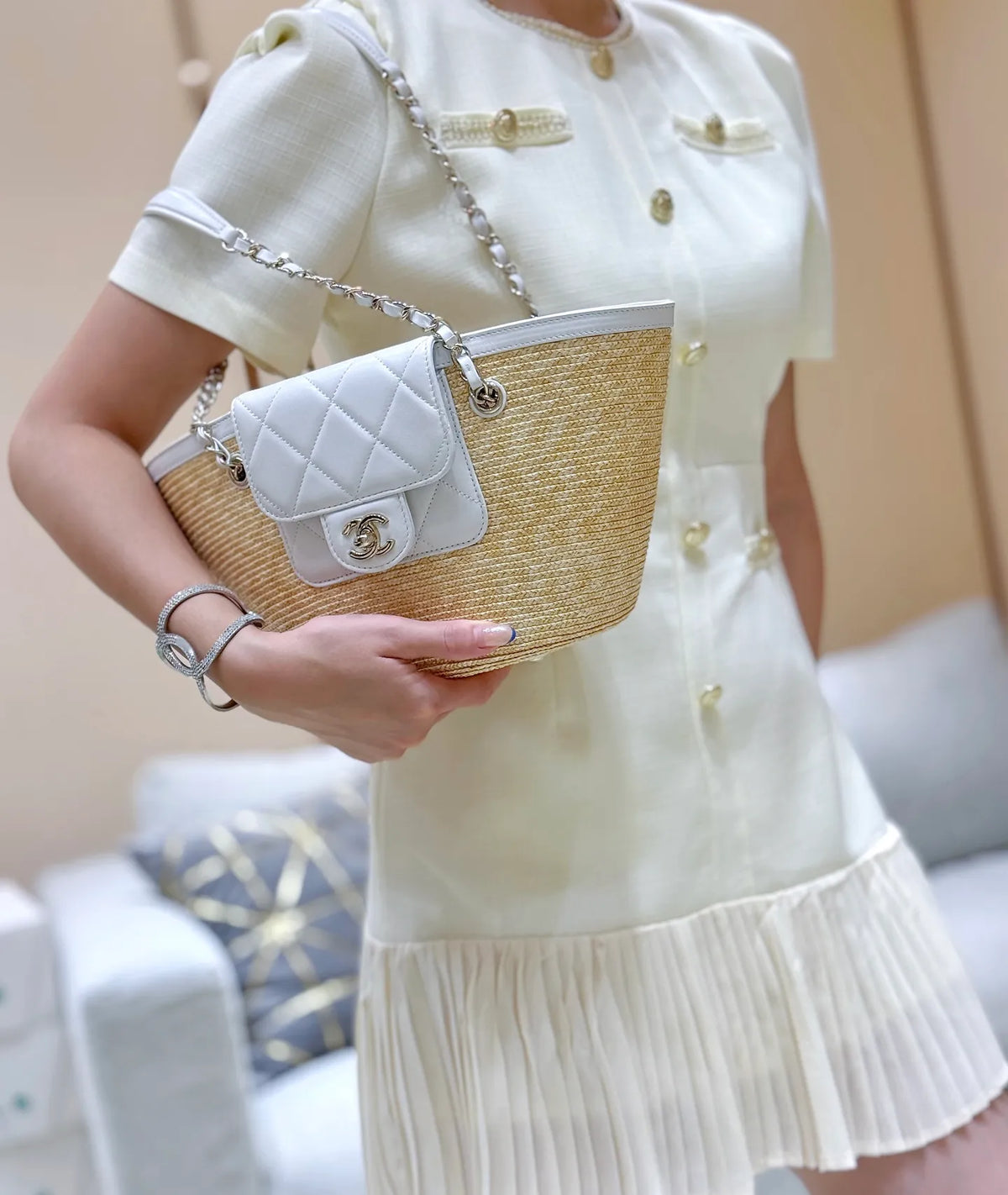 CHANEL Small Shopping Bag AS5951