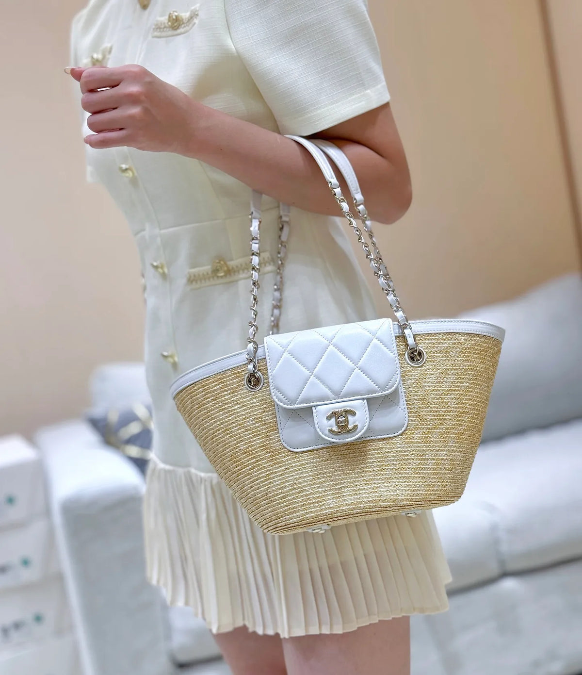 CHANEL Small Shopping Bag AS5951