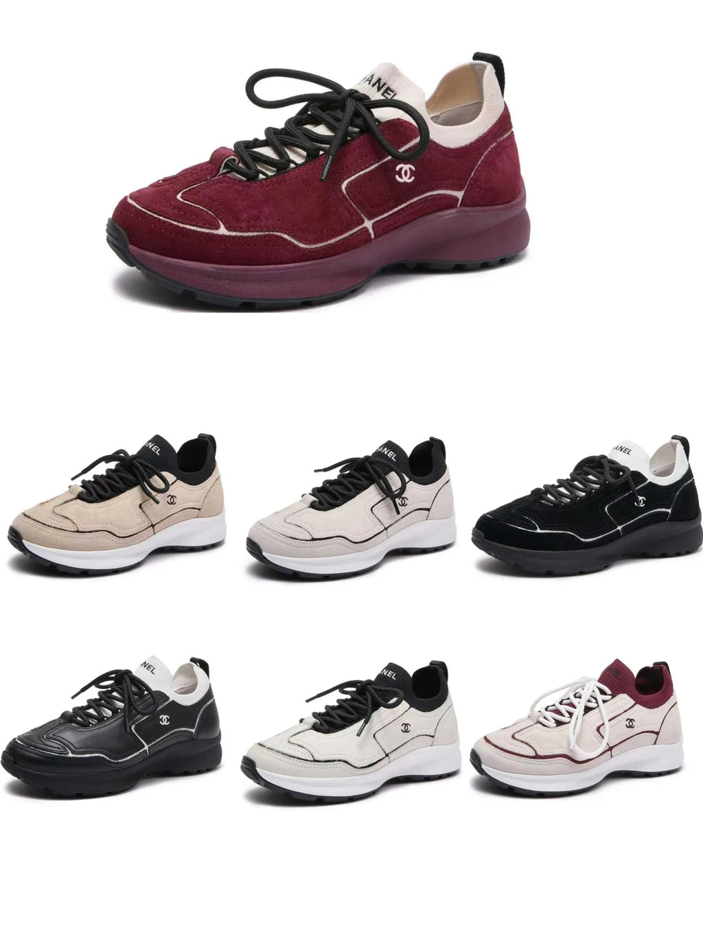 Chanel Sneakers Suede Knit TPU 2026
