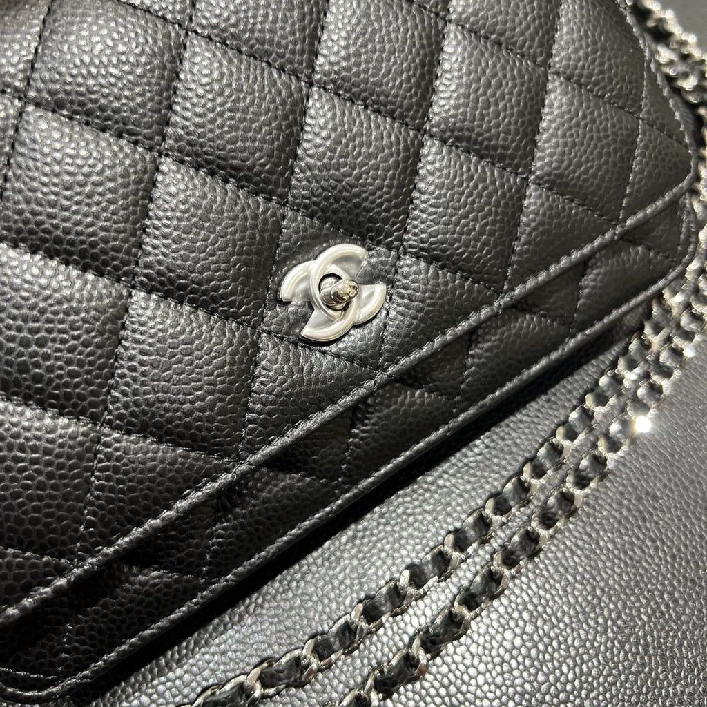 Chanel WOC Twist Clasp Crossbody Shoulder Bag