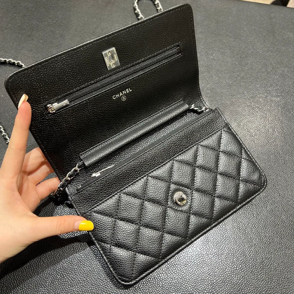 Chanel WOC Twist Clasp Crossbody Shoulder Bag