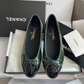 Chanel Women's 26SS Ballet Flats Cowhide Leather 329071