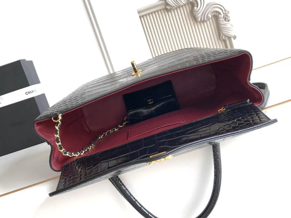 Chanel Women's Calfskin Leather Tote Bag AS6309