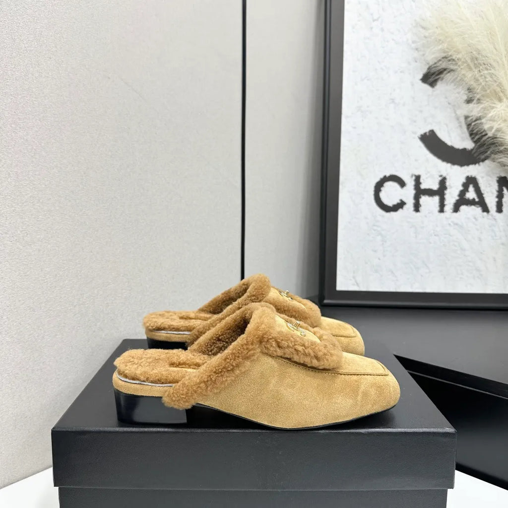 Chanel Women's Leather Shoes Wool Lining 2026