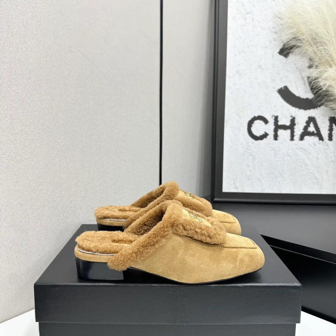 Chanel Women's Leather Shoes Wool Lining 2026