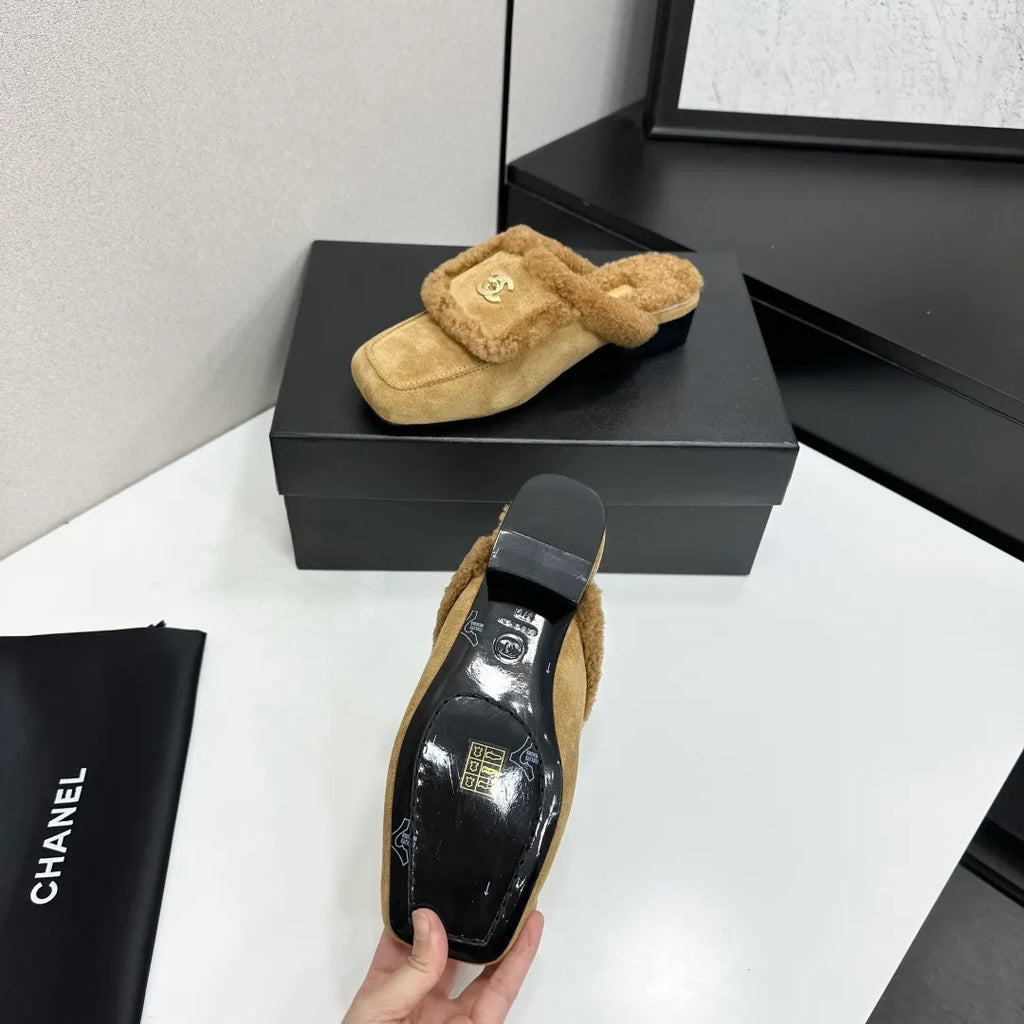 Chanel Women's Leather Shoes Wool Lining 2026