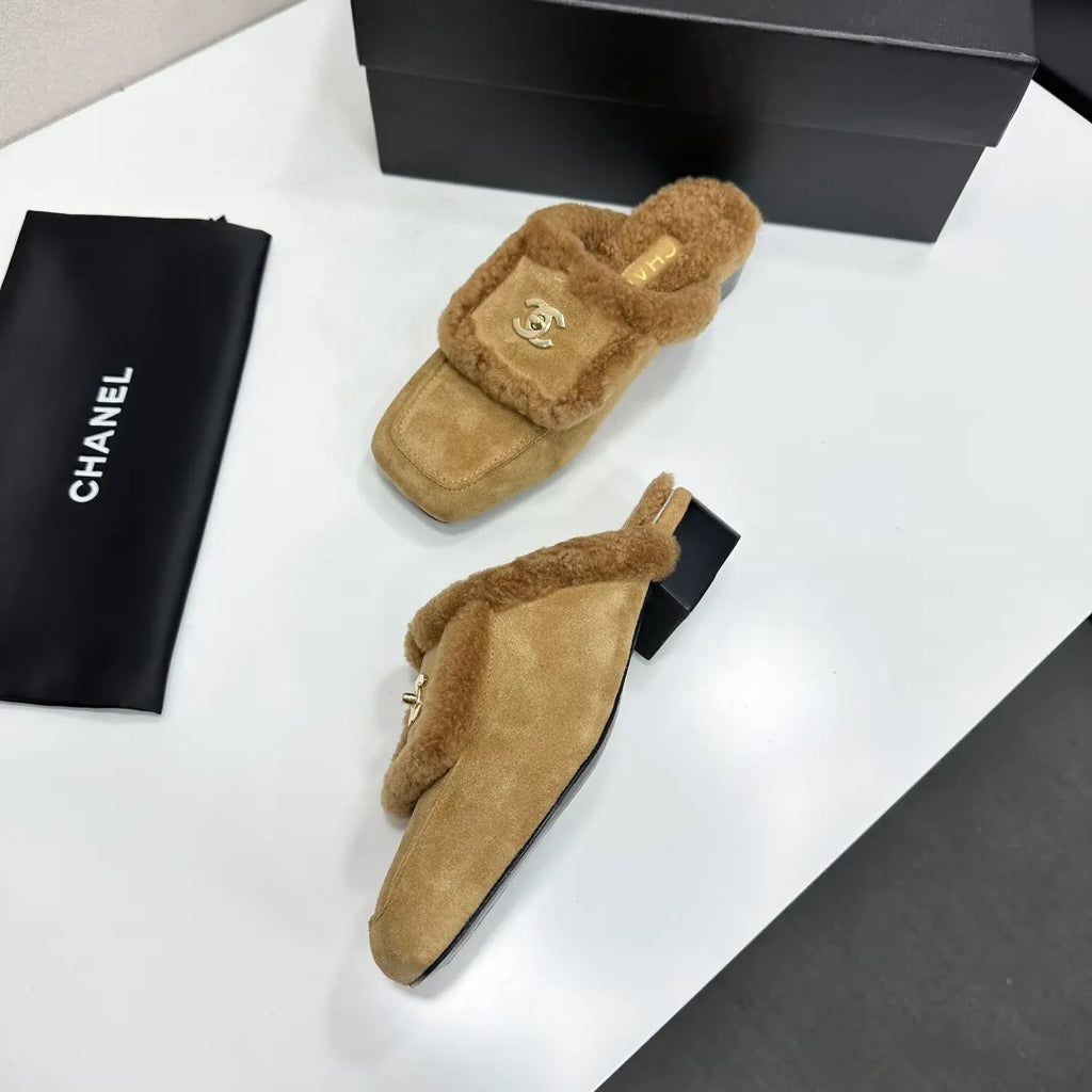 Chanel Women's Leather Shoes Wool Lining 2026