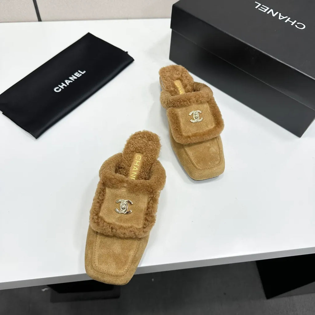 Chanel Women's Leather Shoes Wool Lining 2026