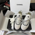 Chanel Women's Métiers d'Art German Training Shoes Knit Suede 385262