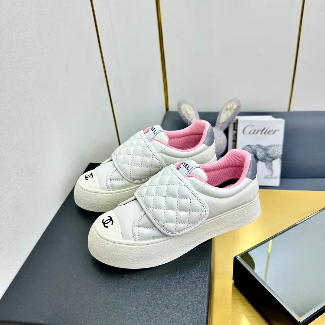 Chanel Women's Panda Sneakers Hybrid Sheepskin 25C