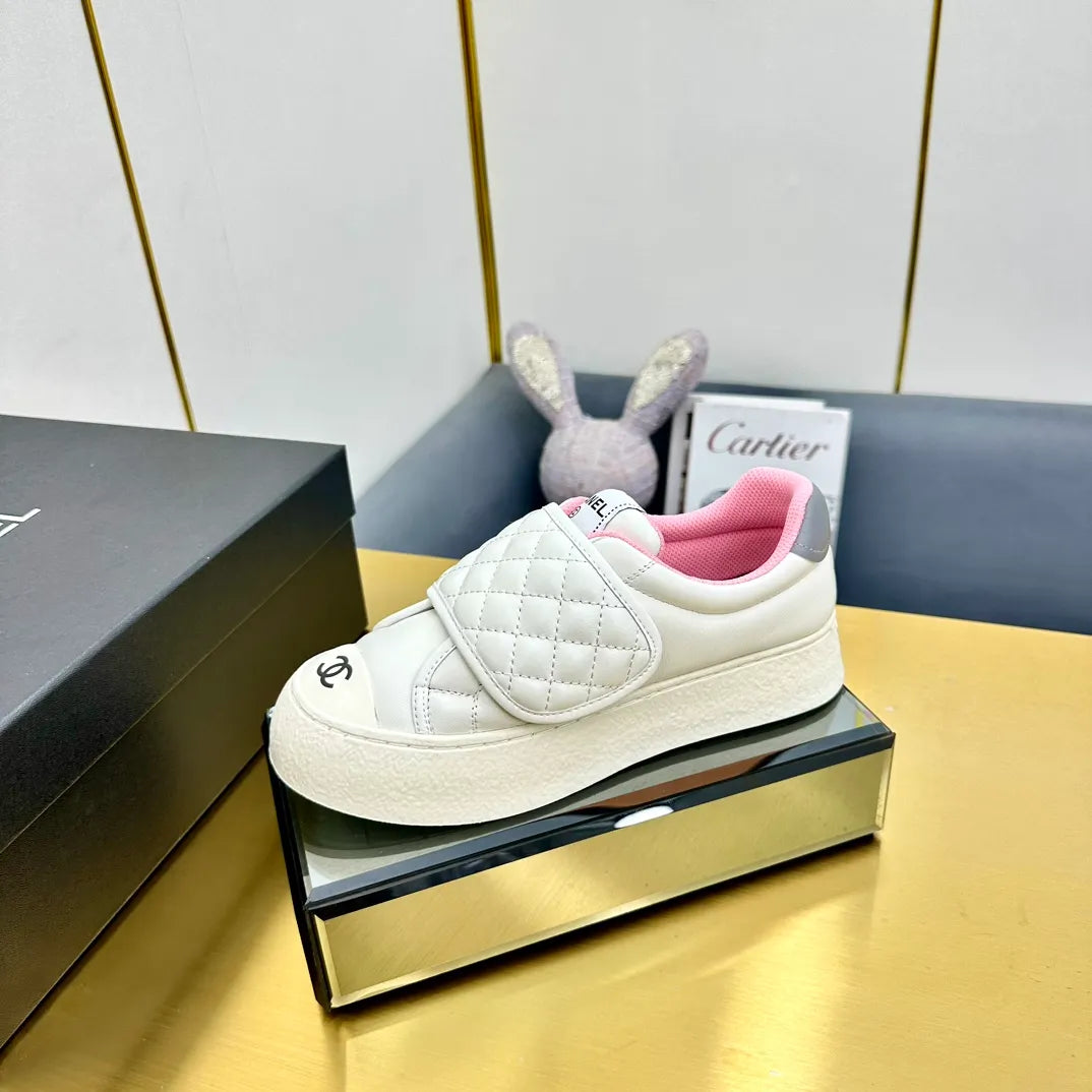 Chanel Women's Panda Sneakers Hybrid Sheepskin 25C