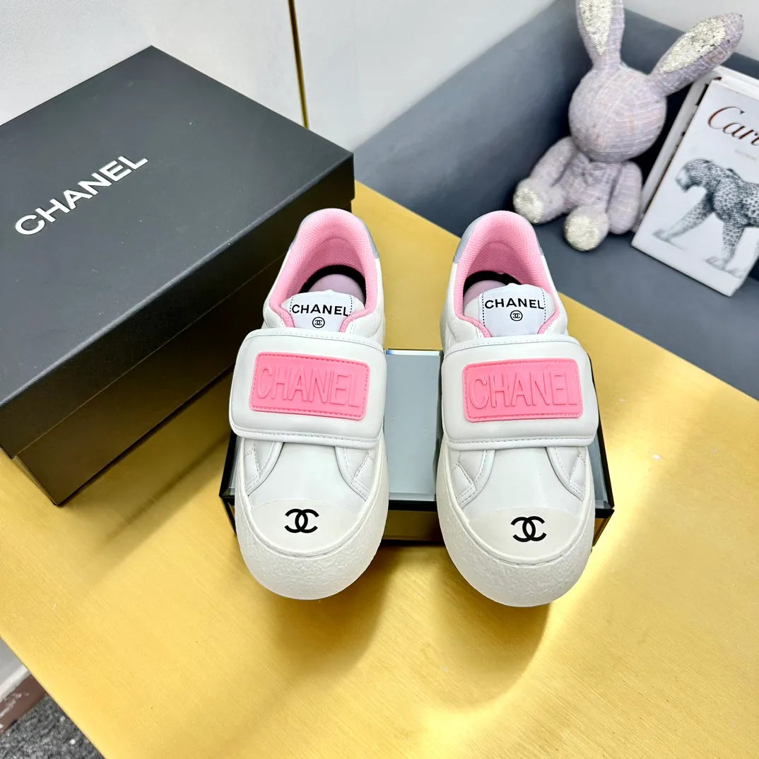 Chanel Women's Panda Sneakers Hybrid Sheepskin 25C