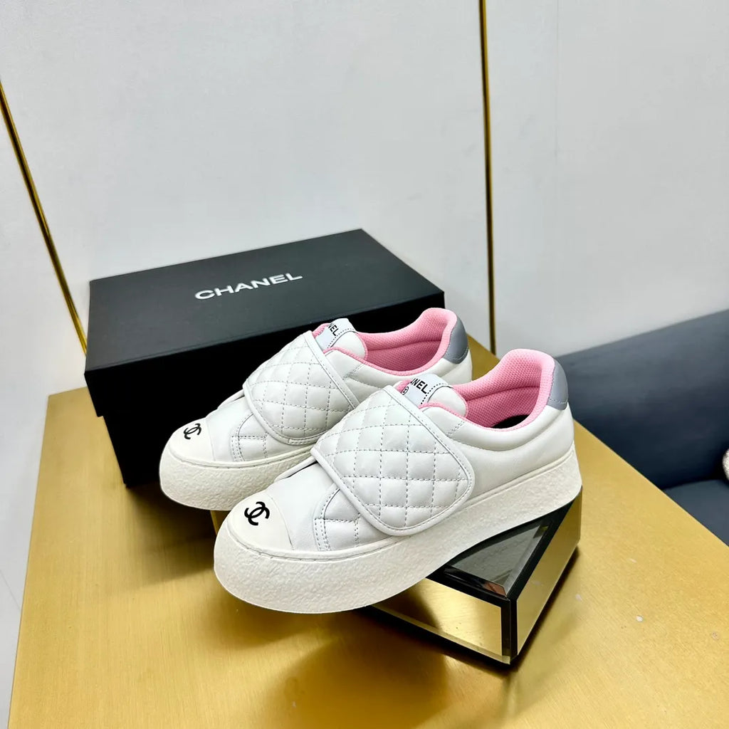 Chanel Women's Panda Sneakers Hybrid Sheepskin 25C