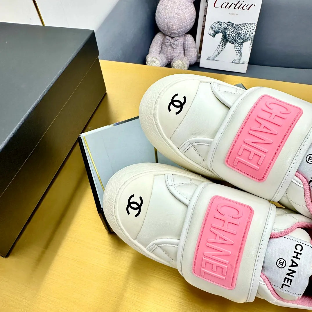 Chanel Women's Panda Sneakers Hybrid Sheepskin 25C