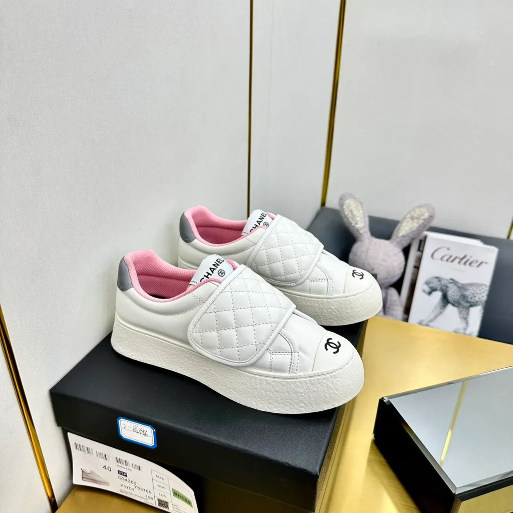 Chanel Women's Panda Sneakers Hybrid Sheepskin 25C