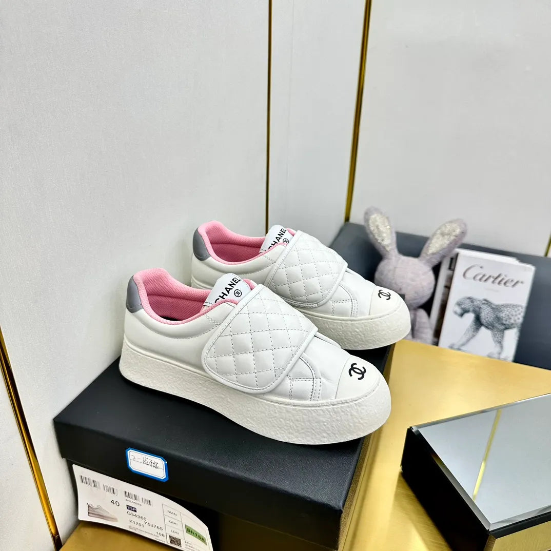 Chanel Women's Panda Sneakers Hybrid Sheepskin 25C
