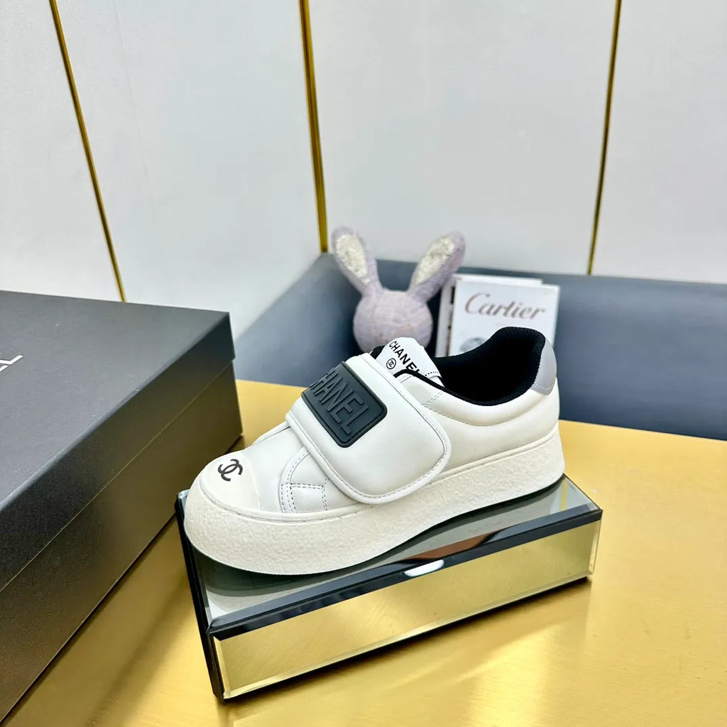 Chanel Women's Panda Sneakers Leather TPU 25C