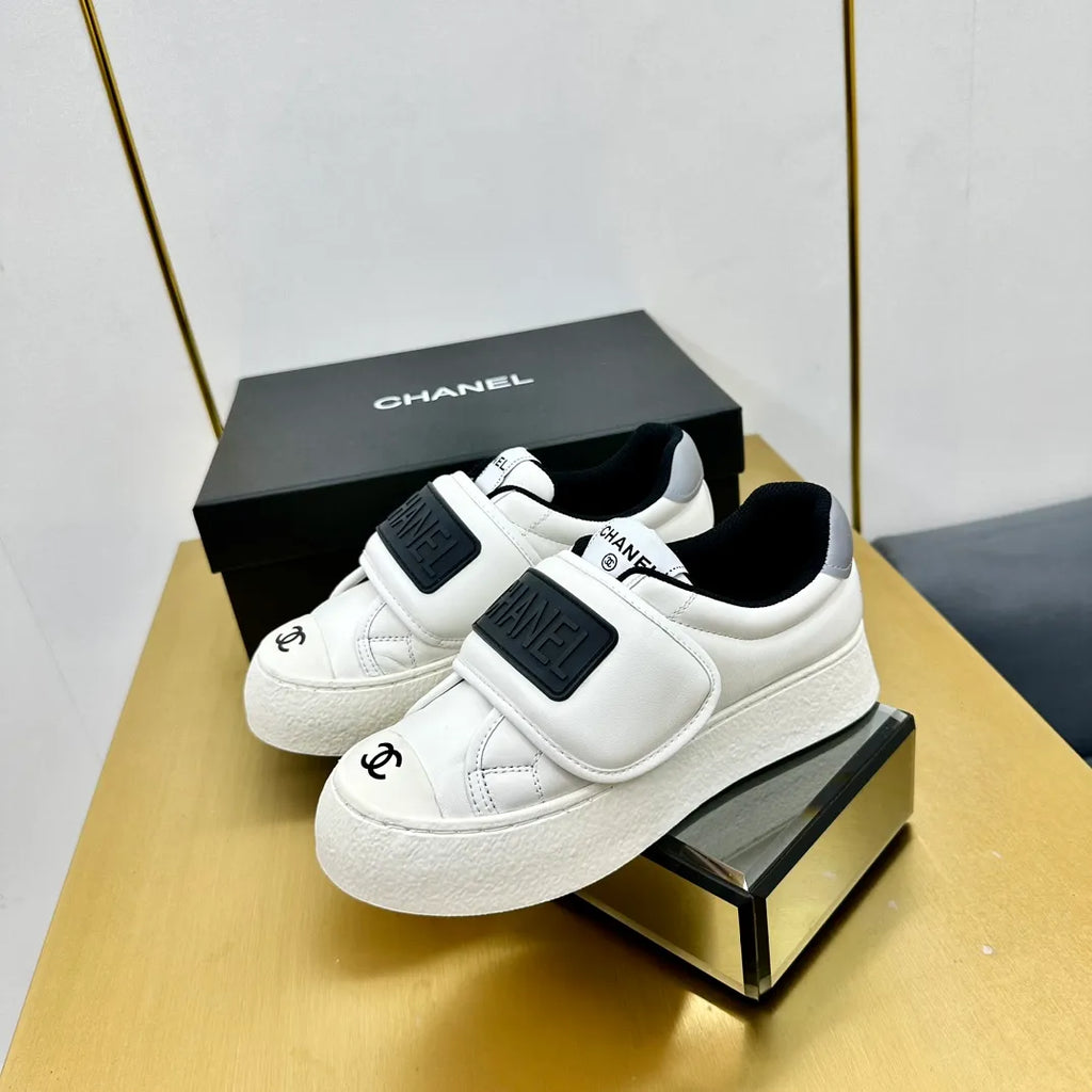 Chanel Women's Panda Sneakers Leather TPU 25C