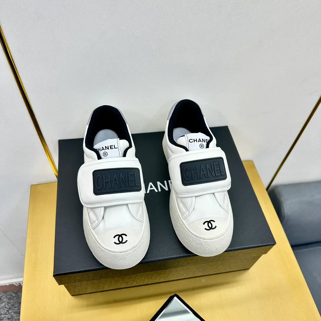 Chanel Women's Panda Sneakers Leather TPU 25C