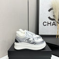Chanel Women's Panda Sneakers Silk Cowhide Waterproof Cloth TPU 2026