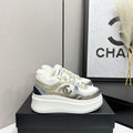 Chanel Women's Panda Sneakers Silk Cowhide Waterproof Cloth TPU 2026