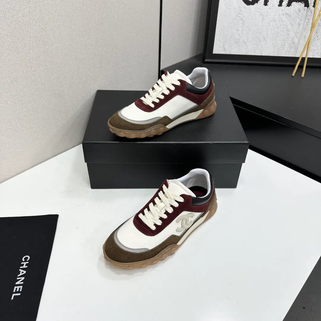 Chanel Women's Panda Sneakers Silk Cowhide Waterproof Cloth TPU 2026