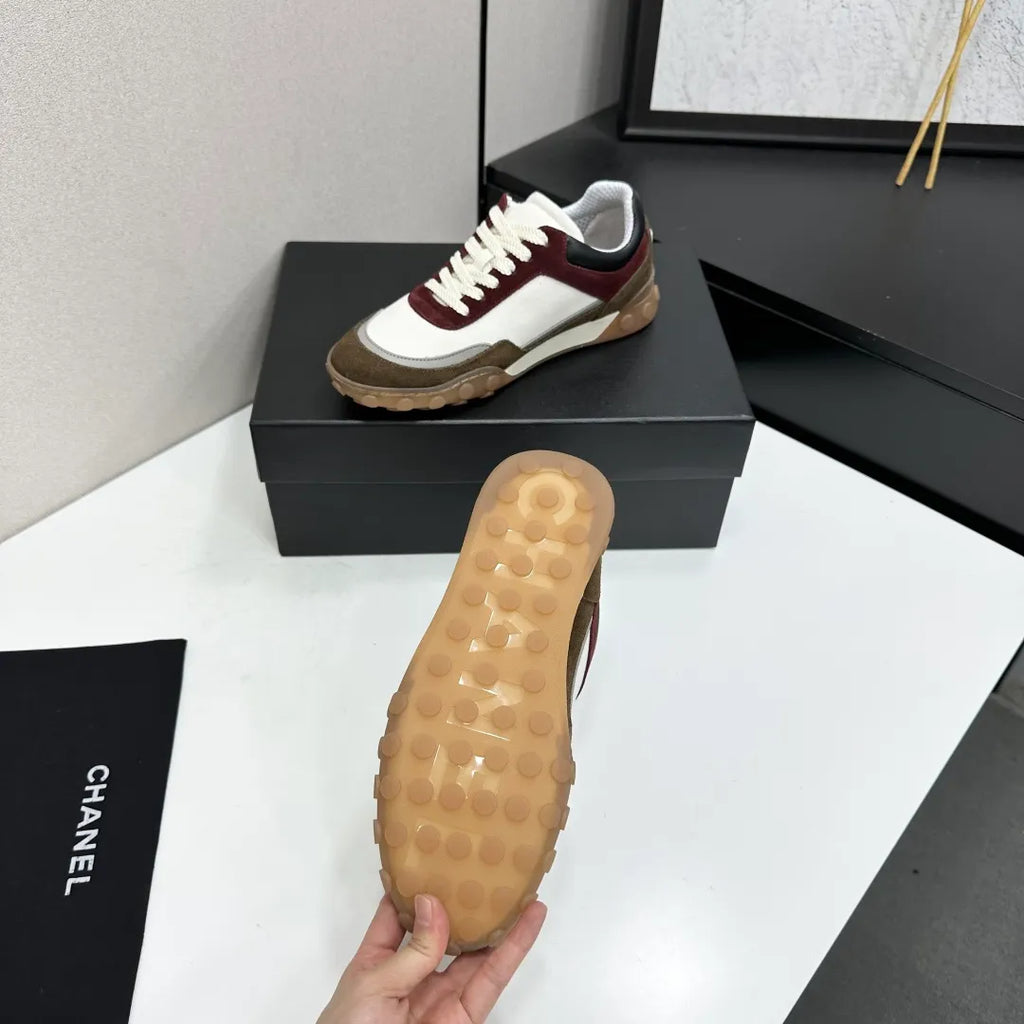 Chanel Women's Panda Sneakers Silk Cowhide Waterproof Cloth TPU 2026